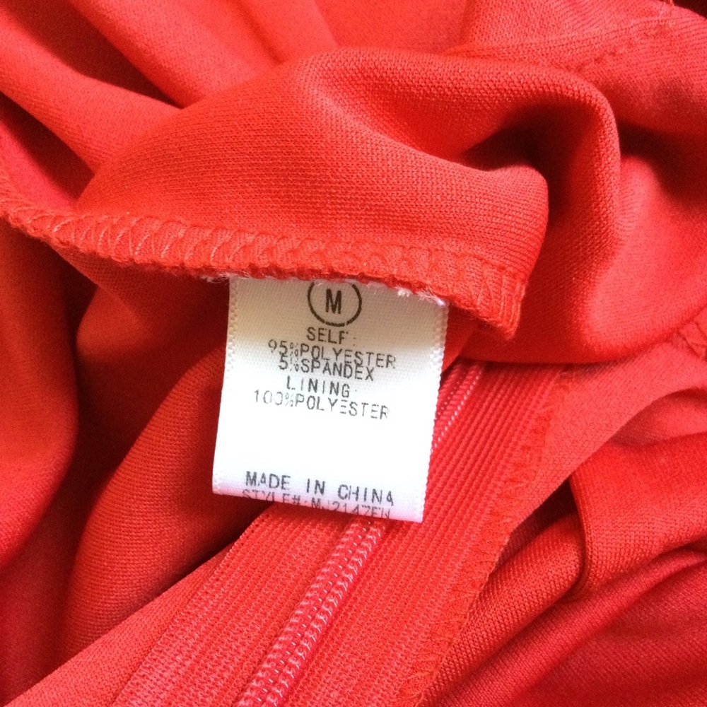 Fashion Nova Red Jumpsuit Sleeveless Size M - Picture 7 of 7